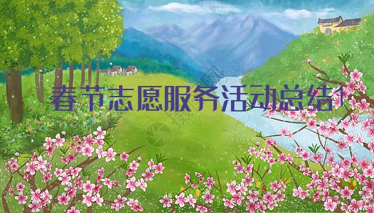 春节志愿服务活动总结
