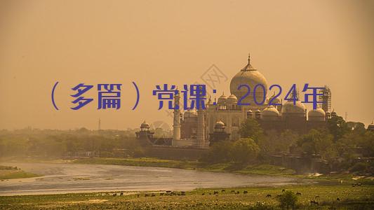 （多篇）党课：2024年新版《中国共产党纪律处分条例》解读