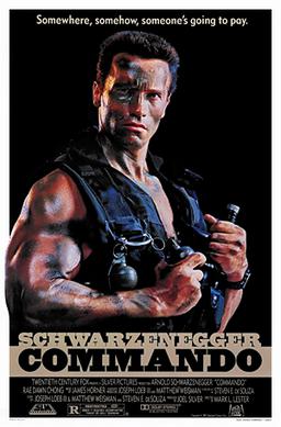 how old was arnold schwarzenegger in commando