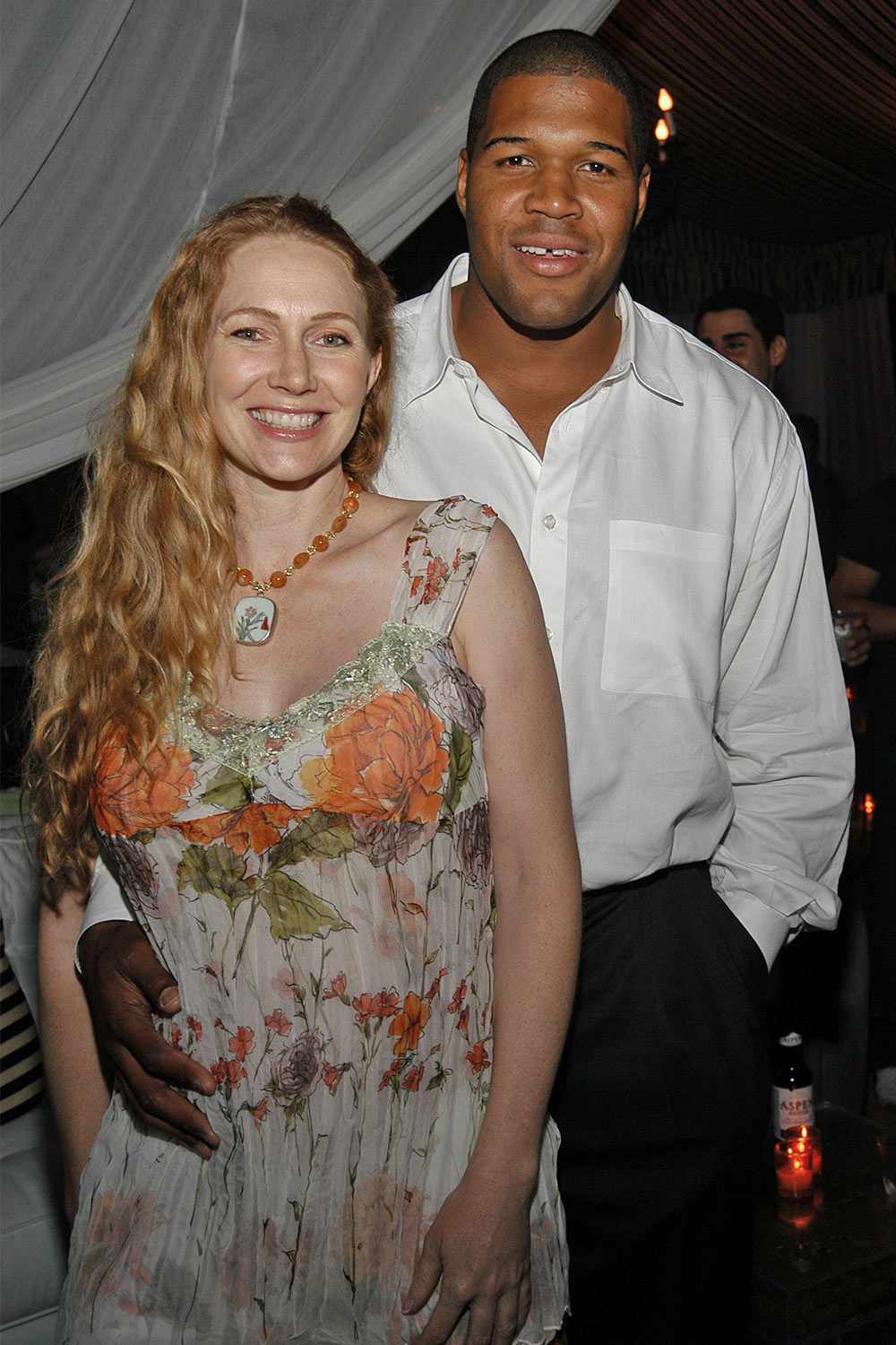 michael strahan first wife