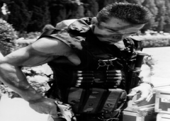 how old was arnold schwarzenegger in commando