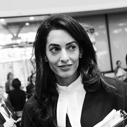 george clooney wife job