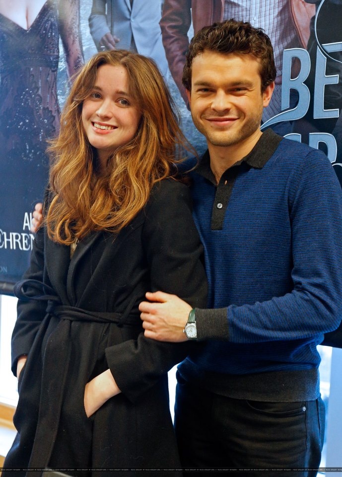 alden ehrenreich wife