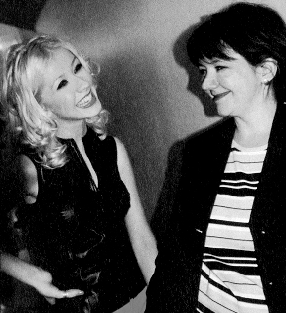 christina aguilera and mom
