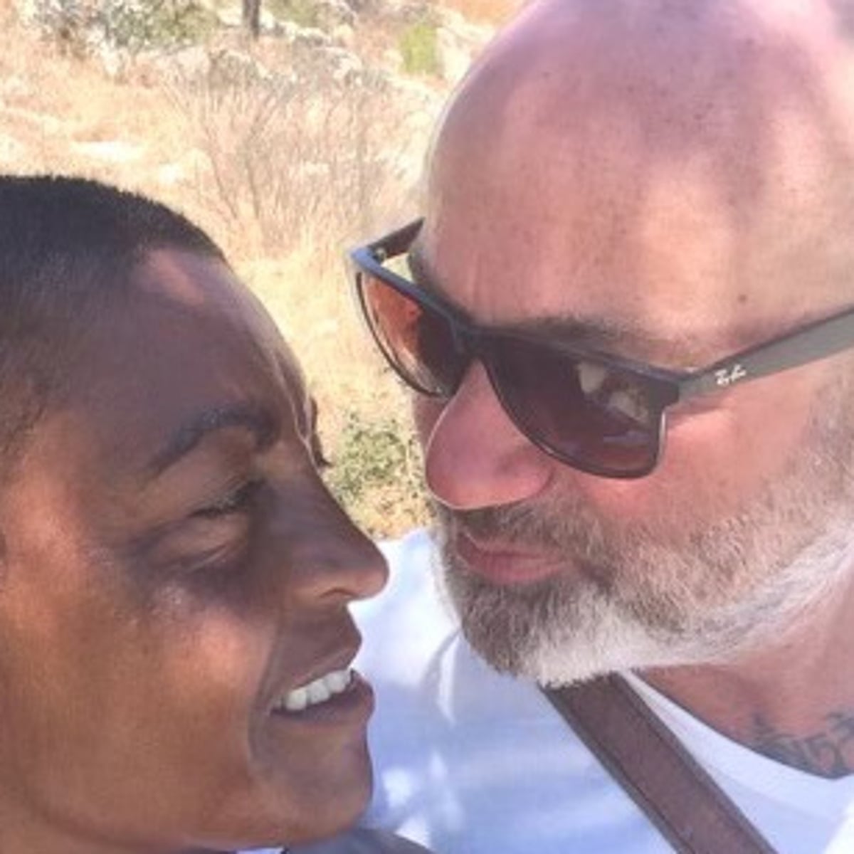adjoa andoh husband