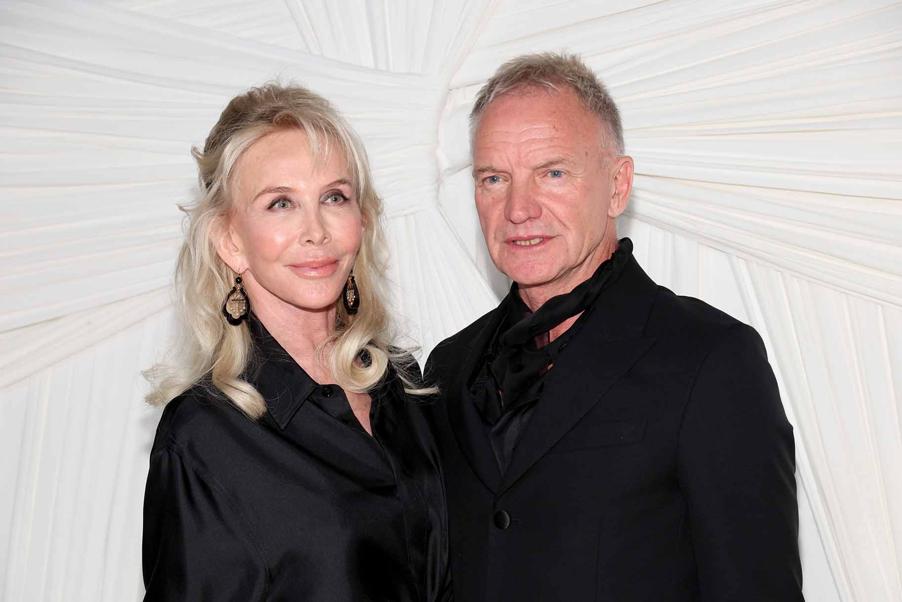 who is sting married to