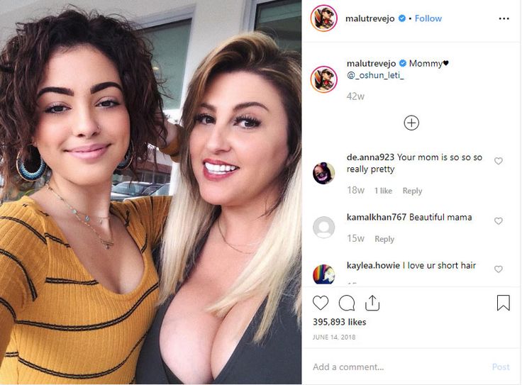 malu trevejo mom