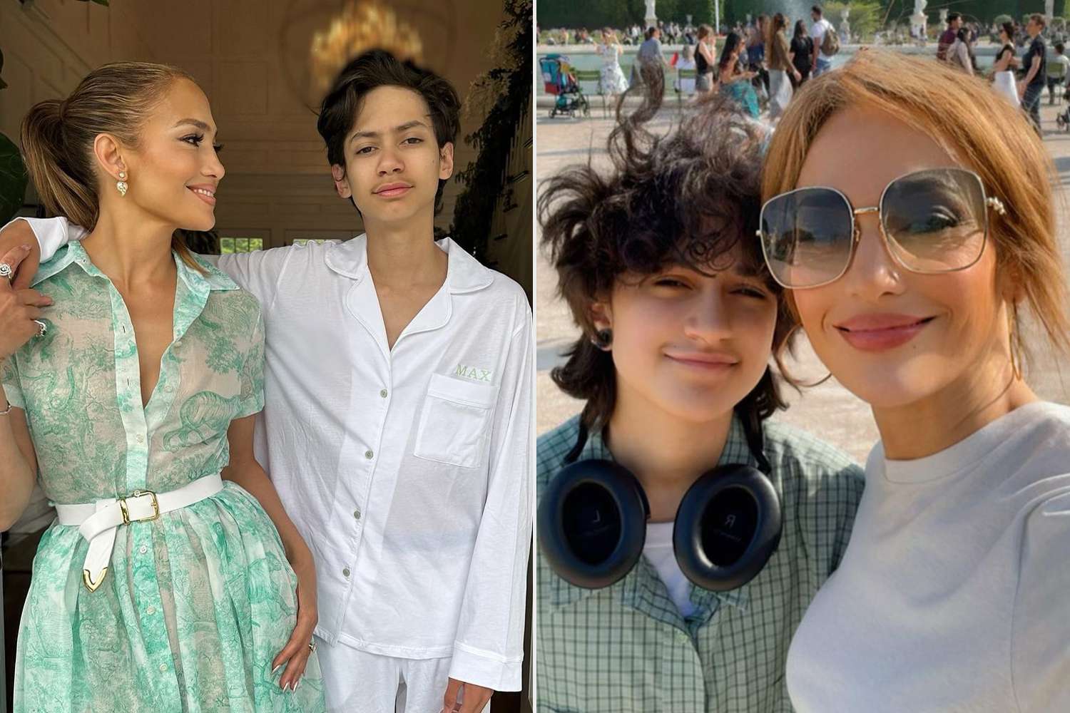 pictures of jennifer lopez twins