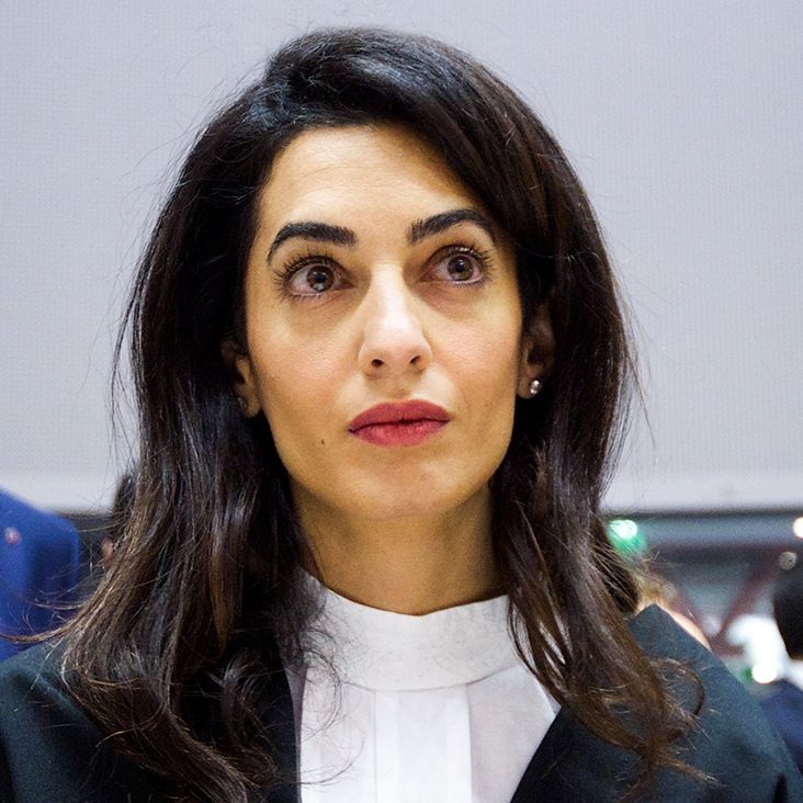 george clooney wife job