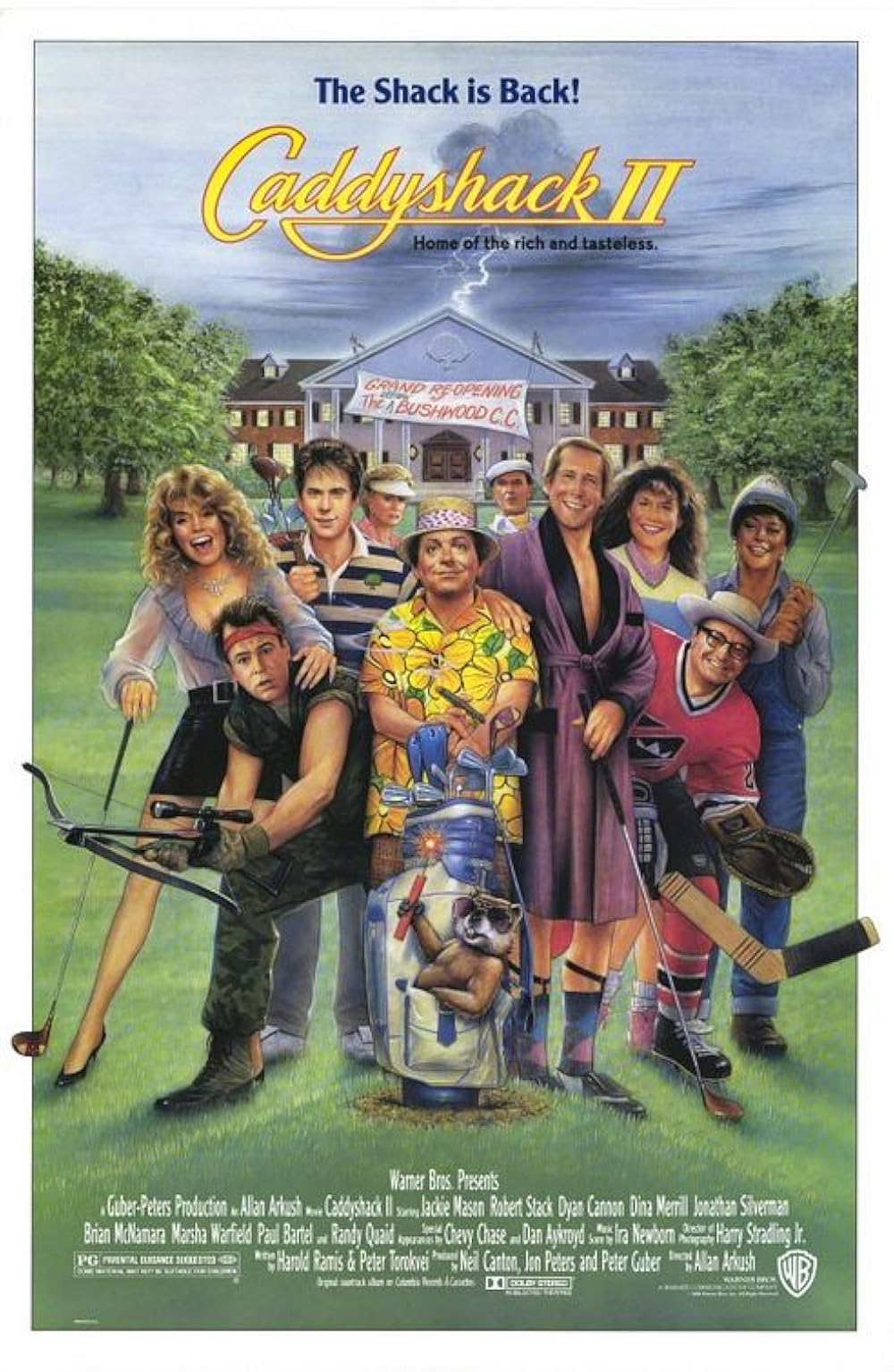 caddyshack movie cast