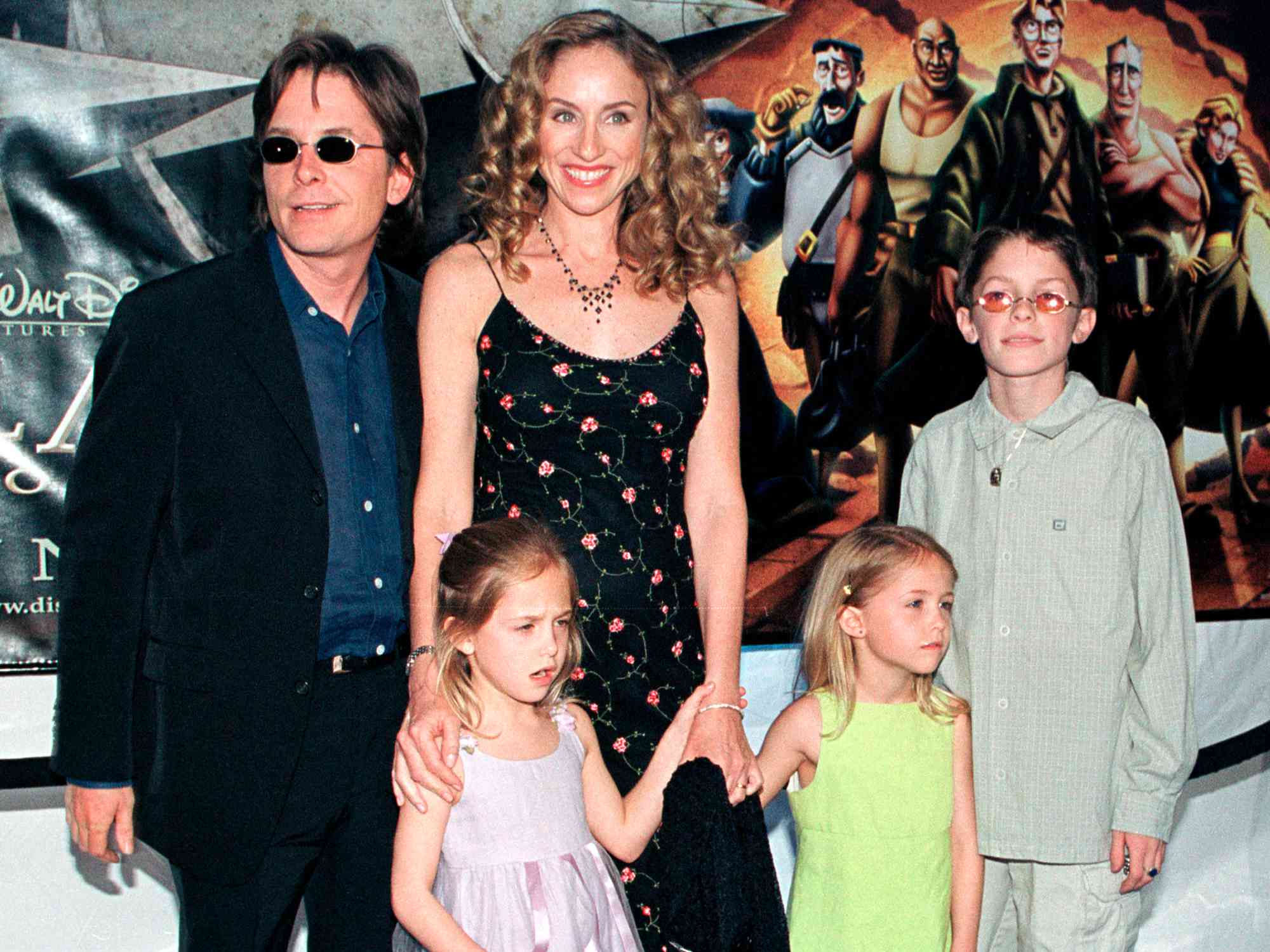 michael j fox wife family ties