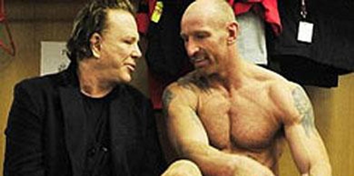 is mickey rourke gay