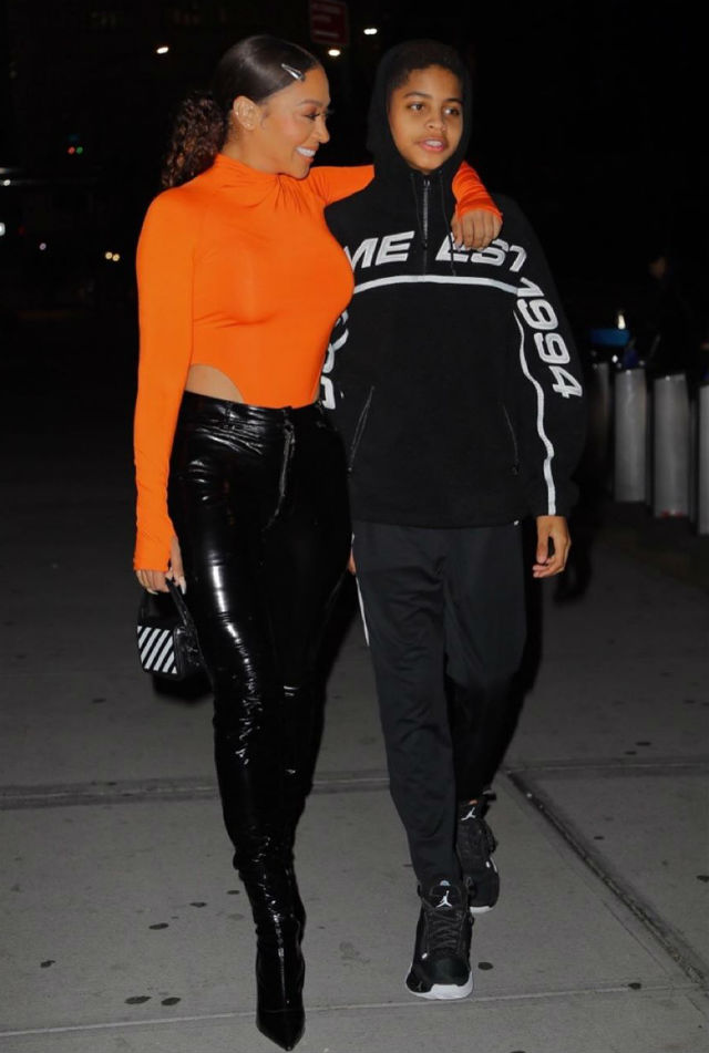 how tall is lala anthony son