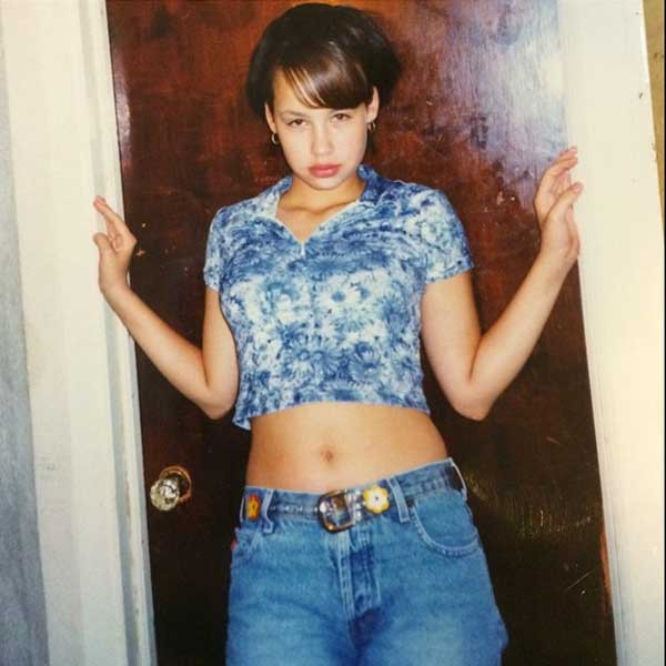 amber rose old pictures