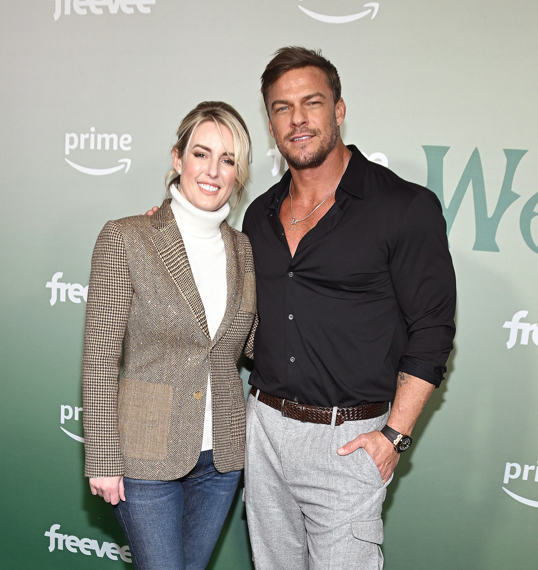 alan ritchson and wife photos
