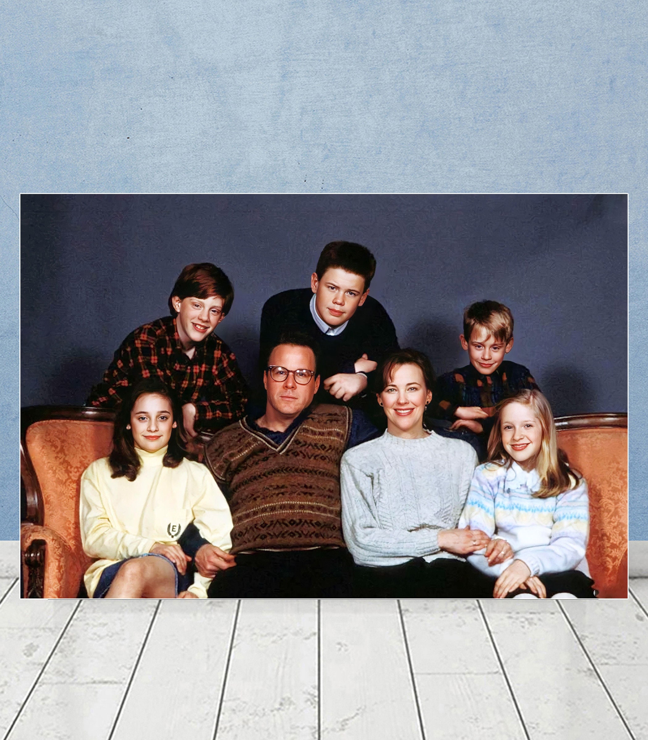 home alone family picture