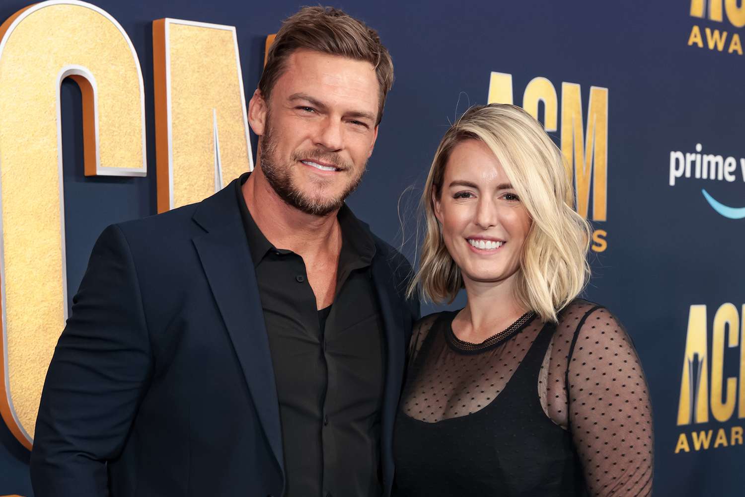 alan ritchson and wife photos