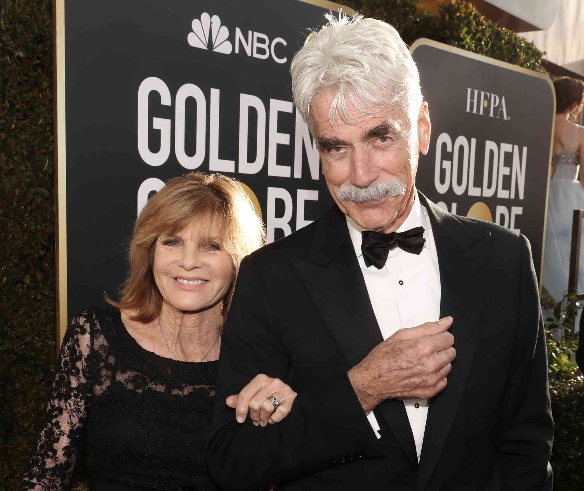 sam elliott's wife