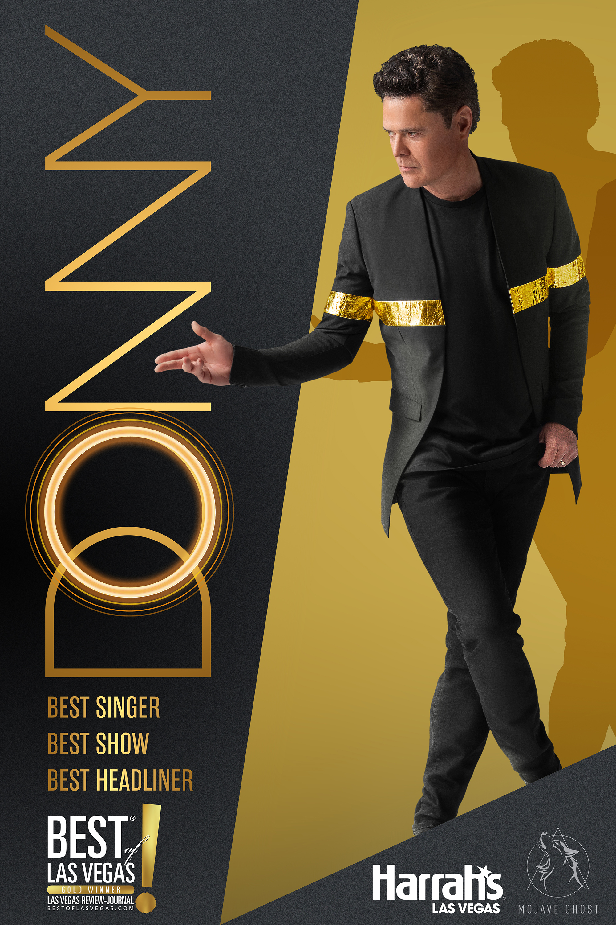 donny osmond show in las vegas