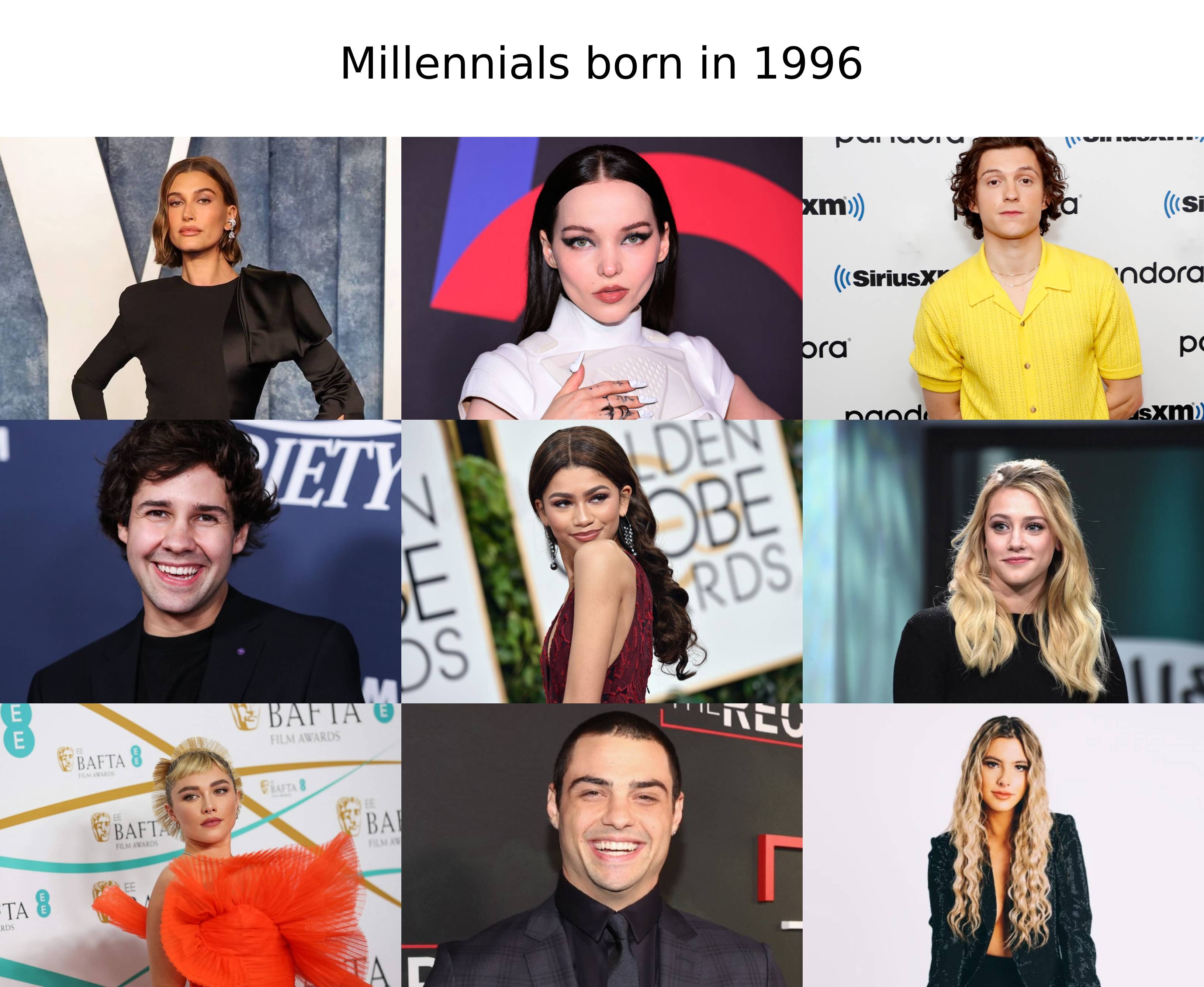 millennial celebs