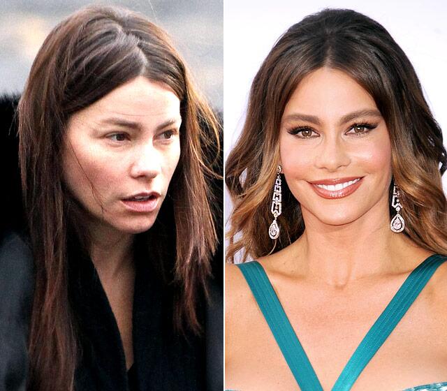 sofía vergara no makeup