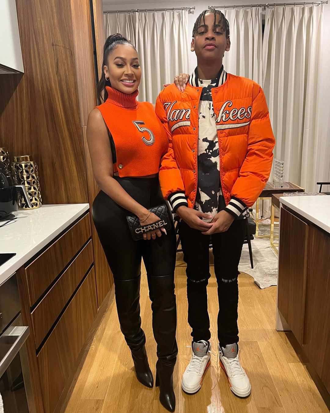 how tall is lala anthony son
