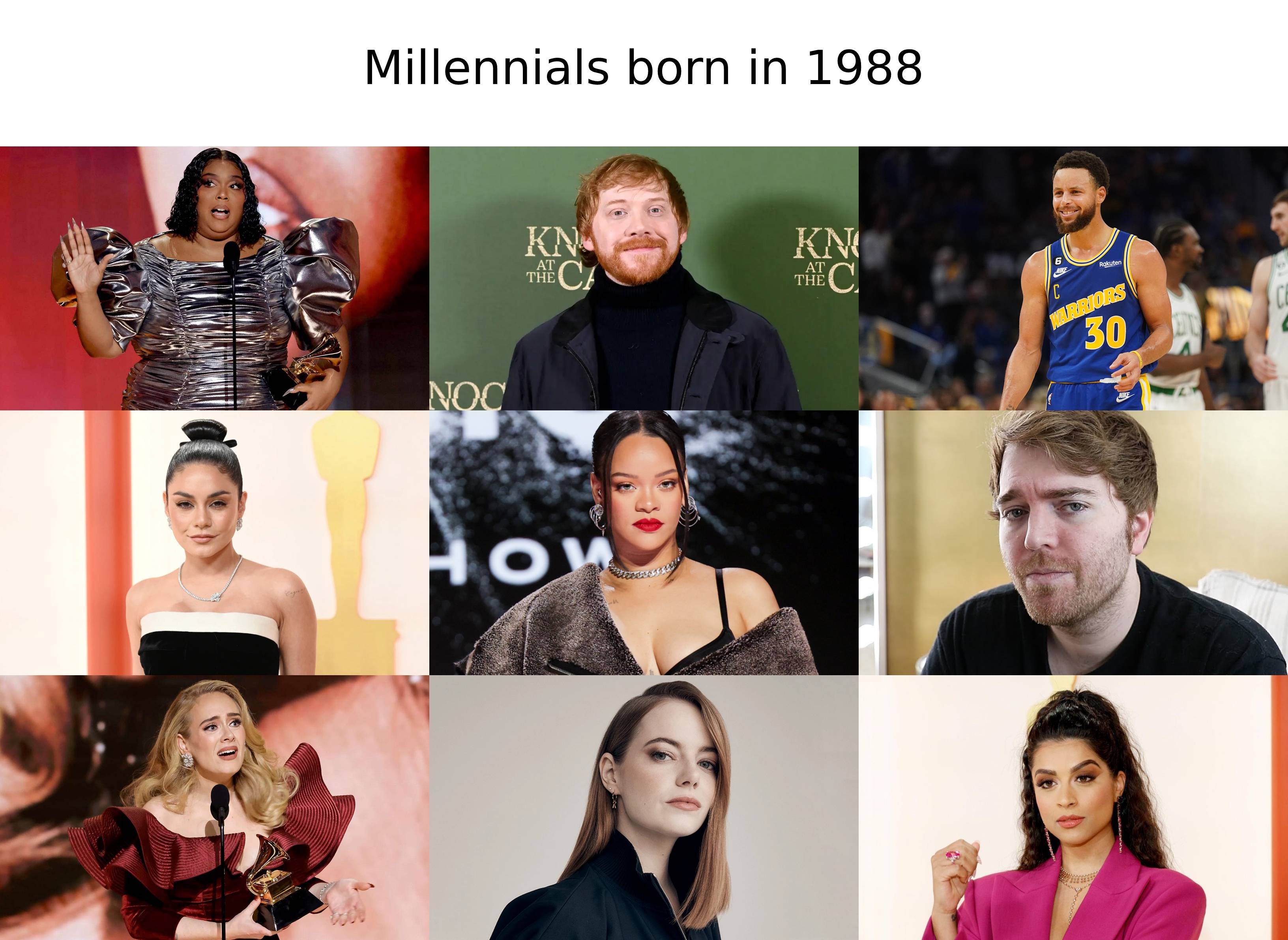 millennial celebs