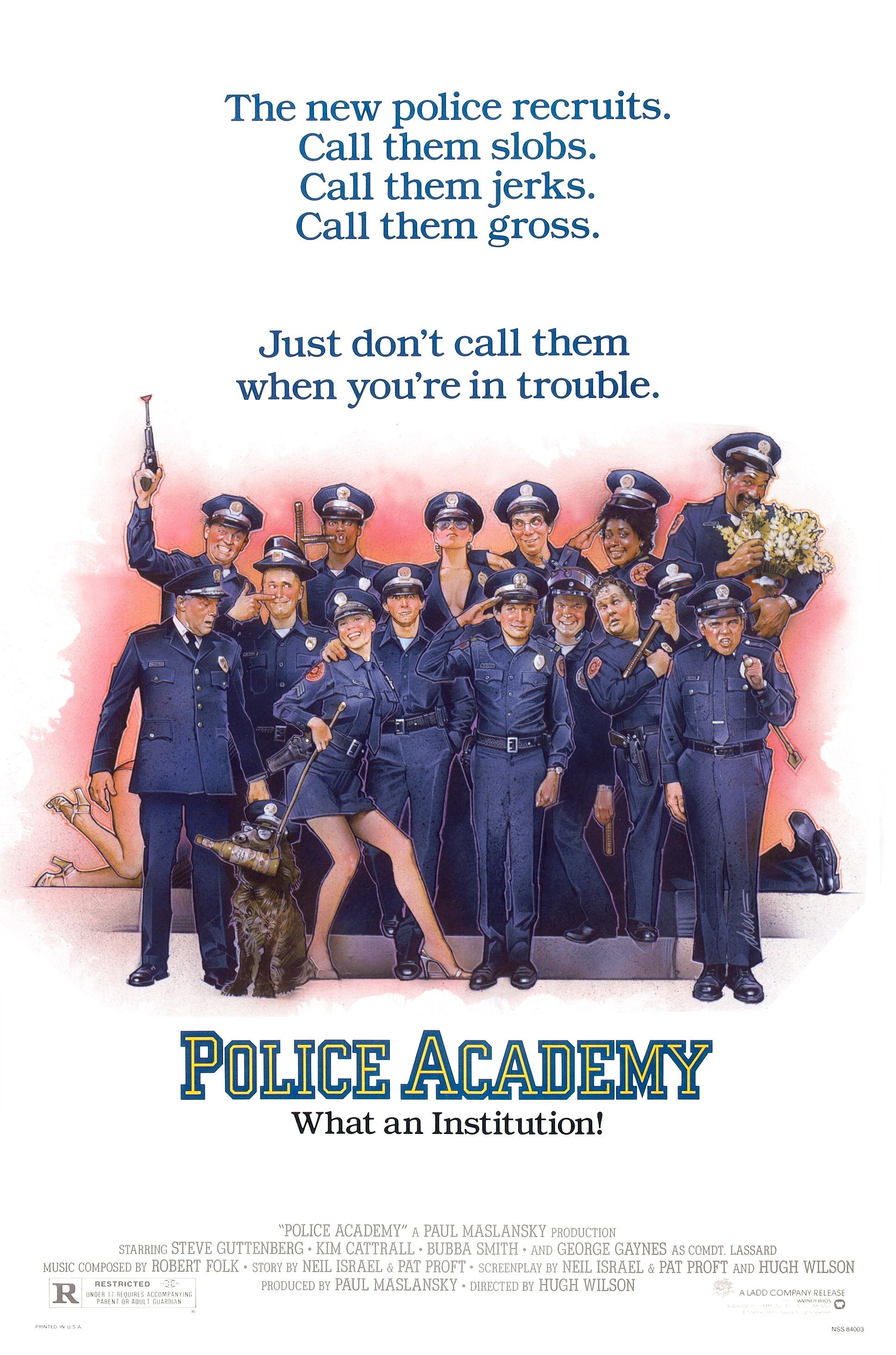 movie police academy cast