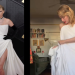 taylor swift wore a white schiaparelli gown to the grammys.