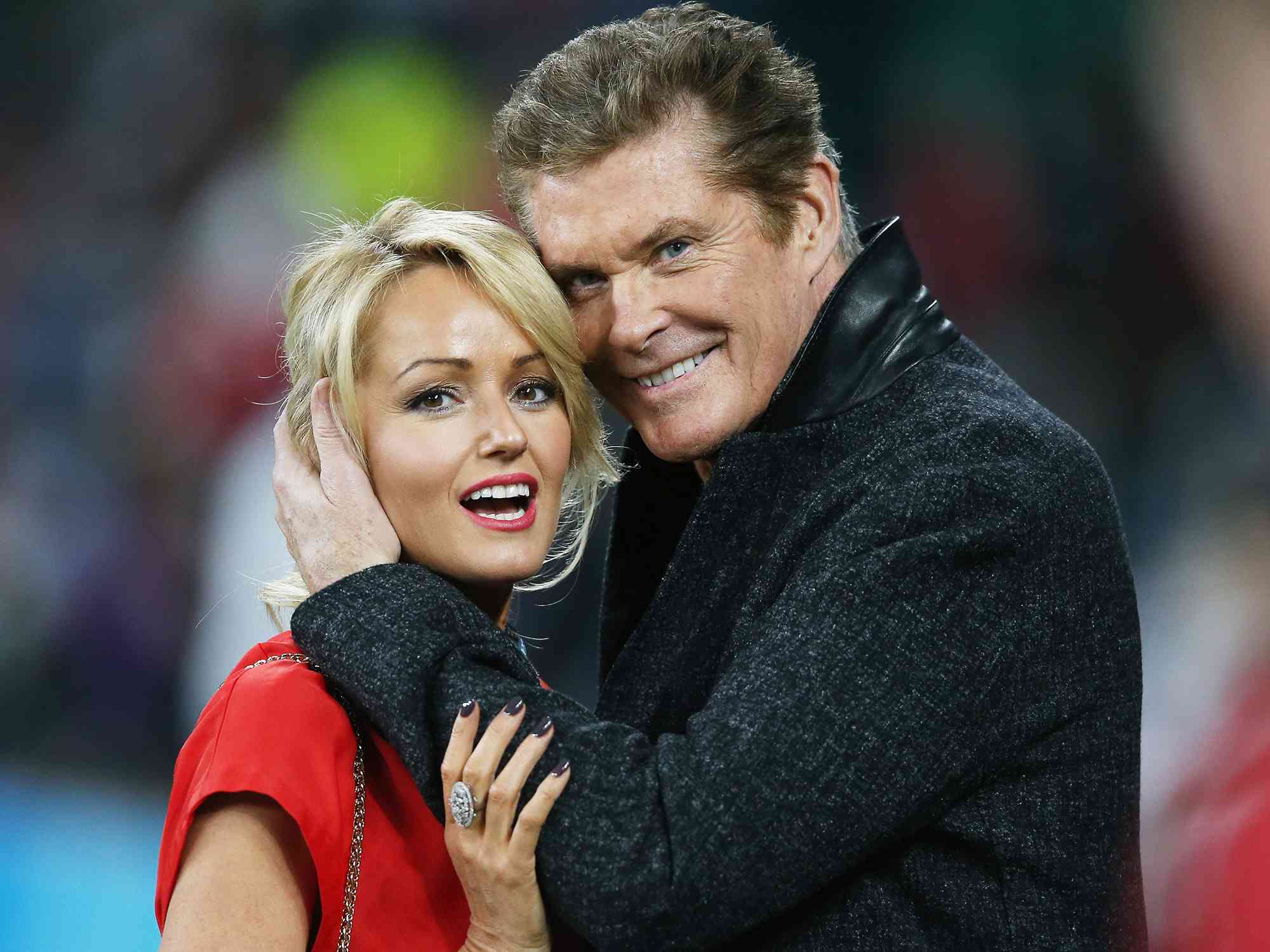 who is david hasselhoff married to