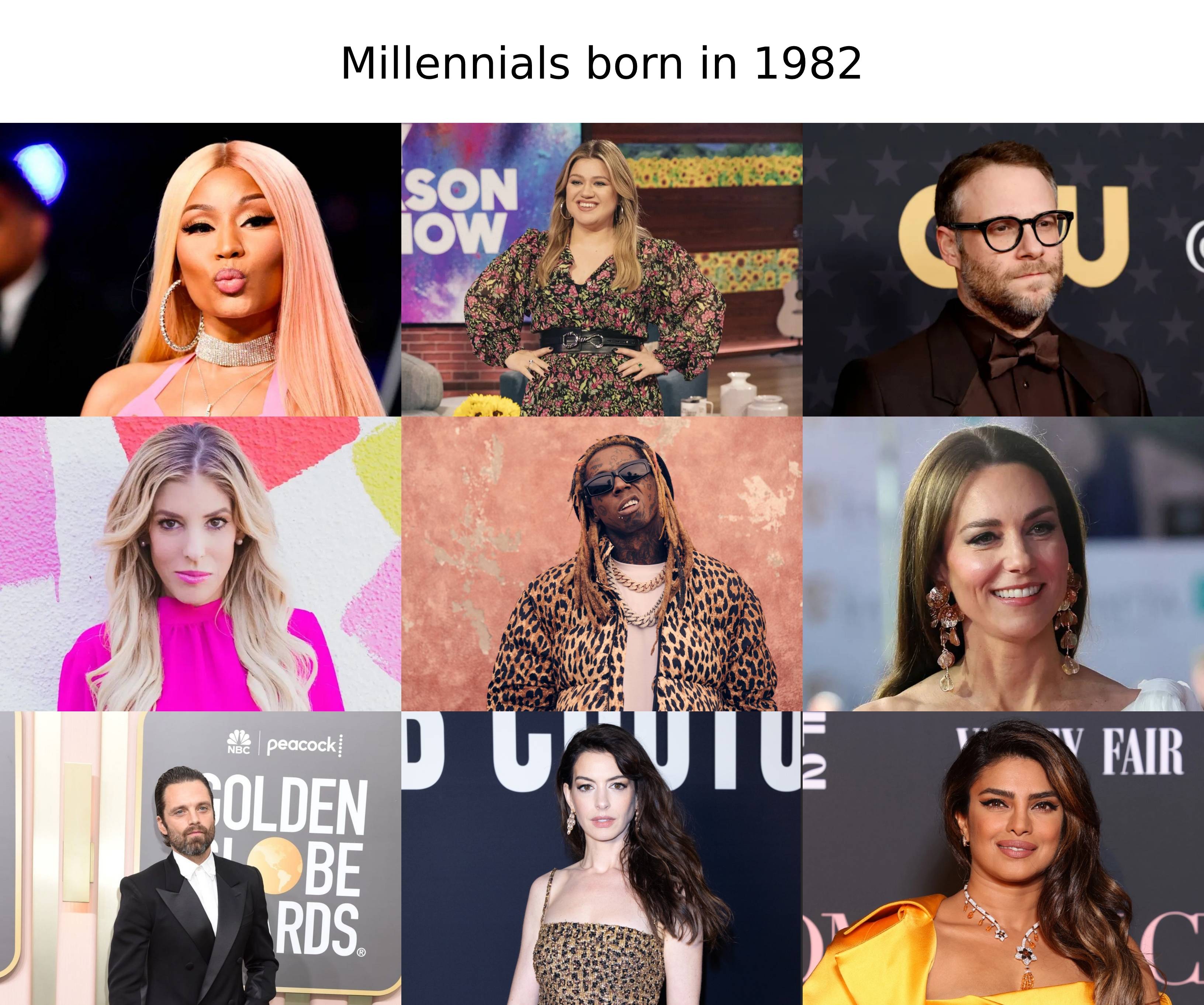millennial celebs