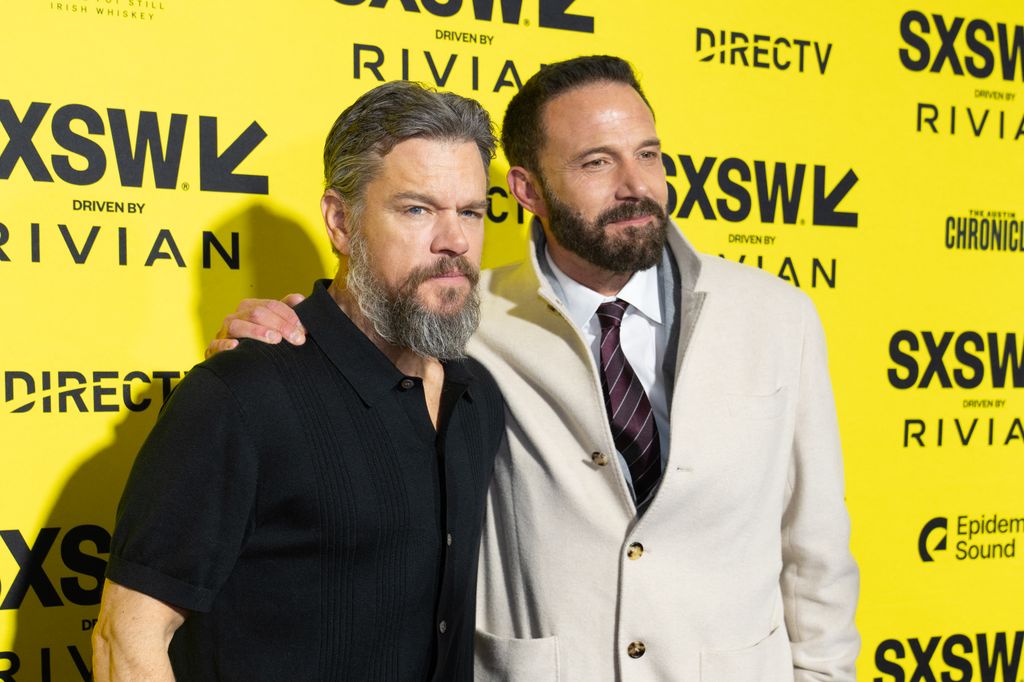 matt damon new look outing