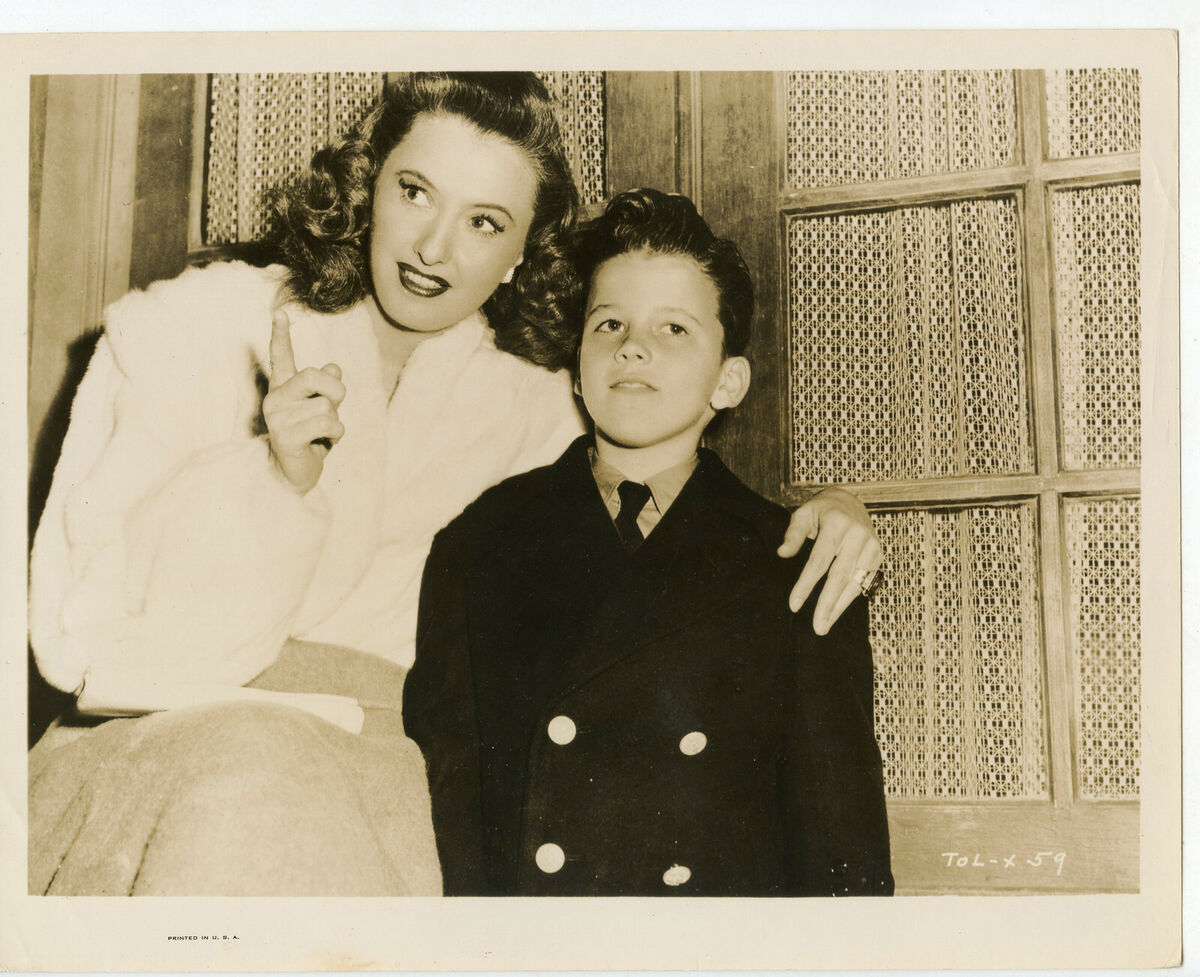 what did barbara stanwyck son do