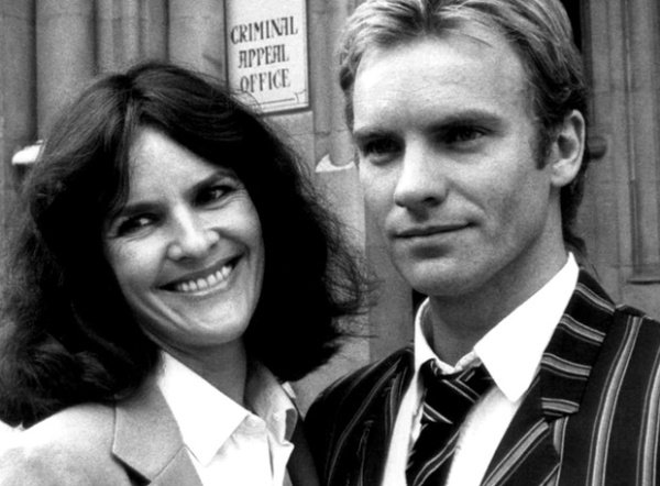 are sting and frances tomelty friends