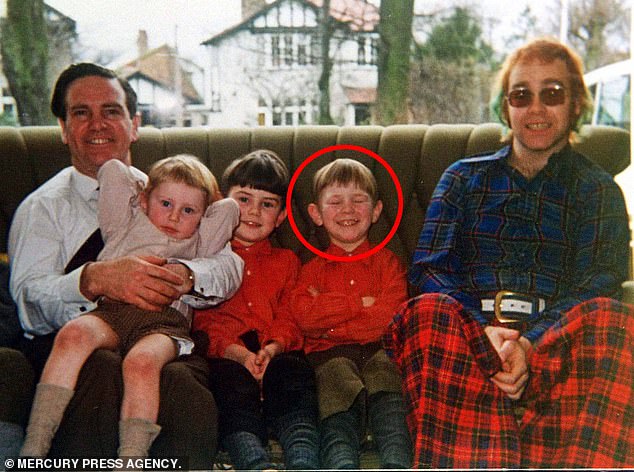 elton john's half brothers