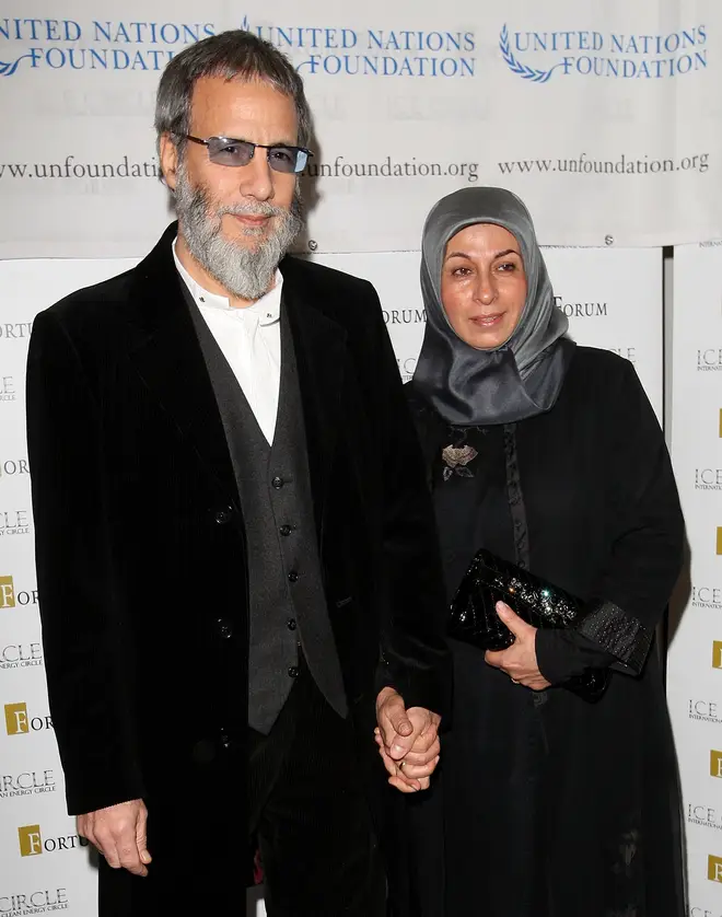 cat stevens and wife