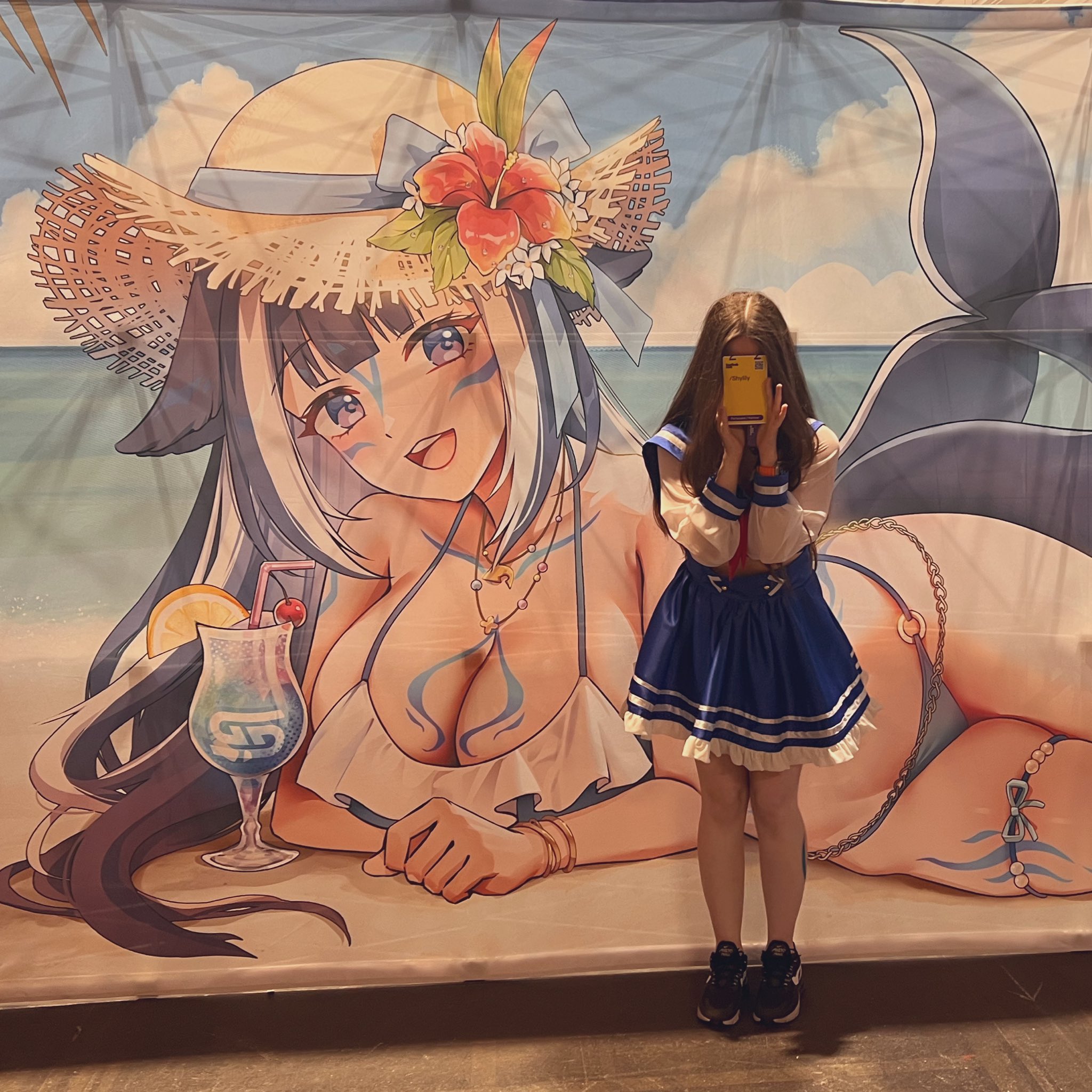 lily exposed her butt