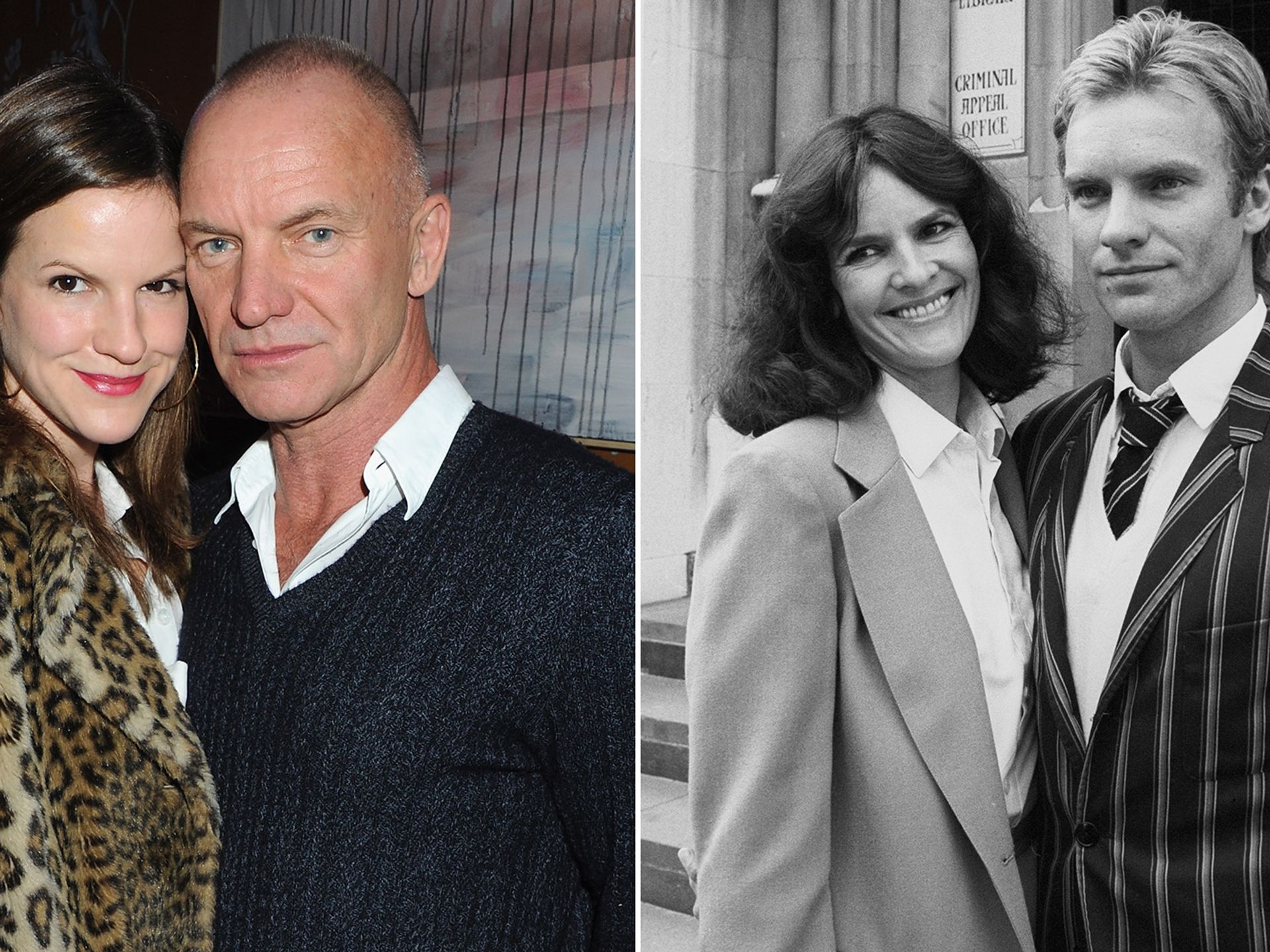 are sting and frances tomelty friends