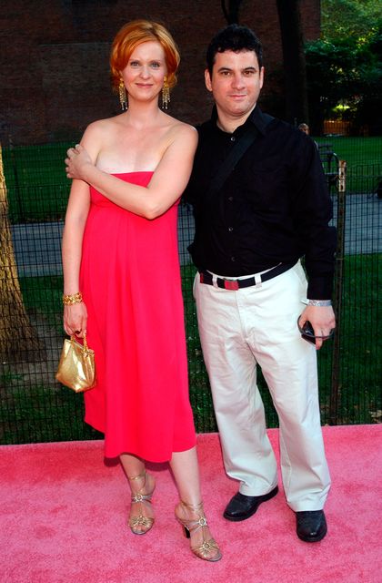 cynthia nixon first husband