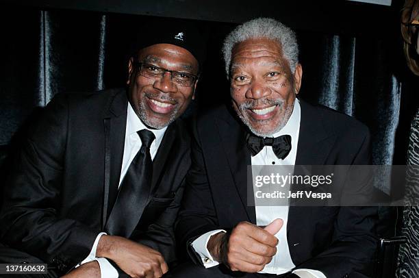 morgan freeman siblings