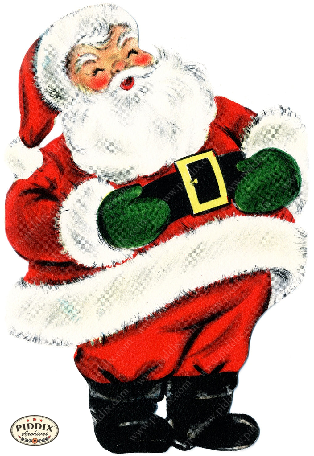 santa laughs