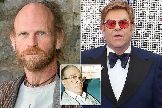 elton john's half brothers