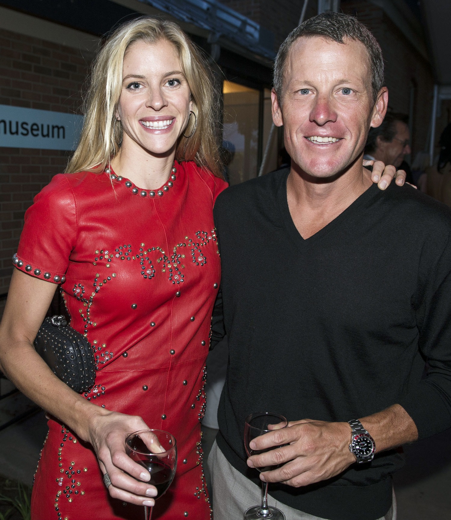 who is lance armstrong's wife