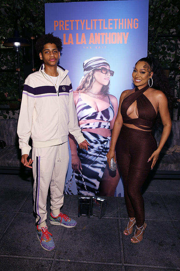 how tall is lala anthony son
