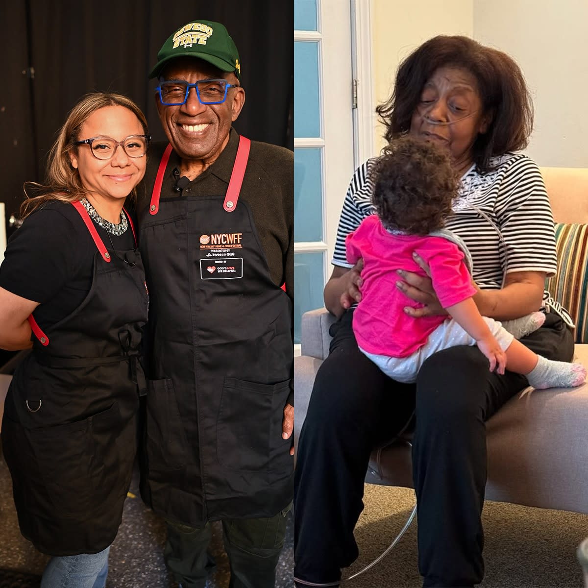 early year al roker first wife and daughter