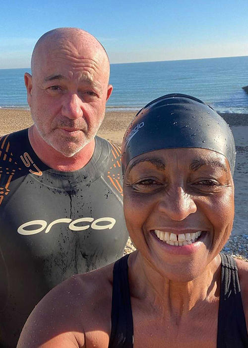 adjoa andoh husband