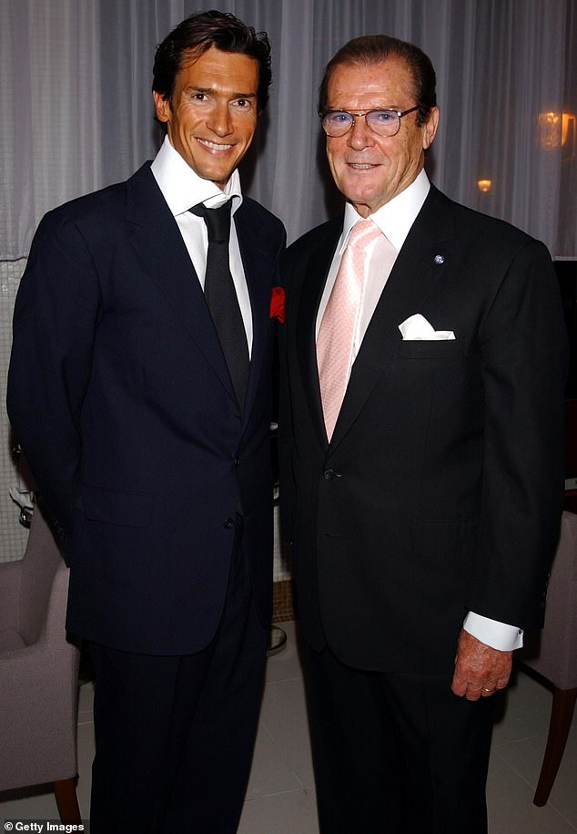 roger moore son