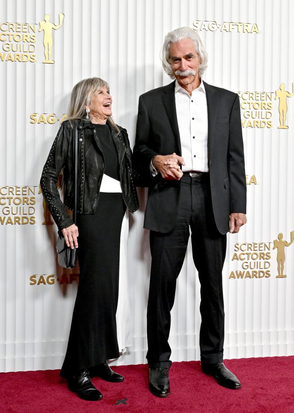 sam elliott's wife