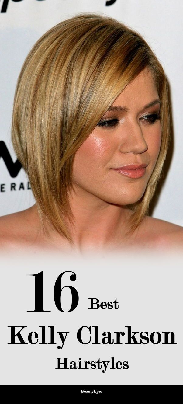 kelly clarkson hairstyles