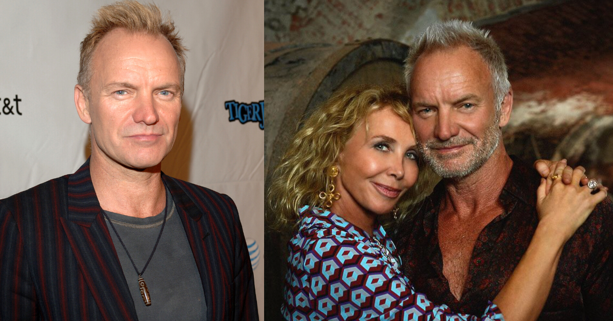 are sting and frances tomelty friends